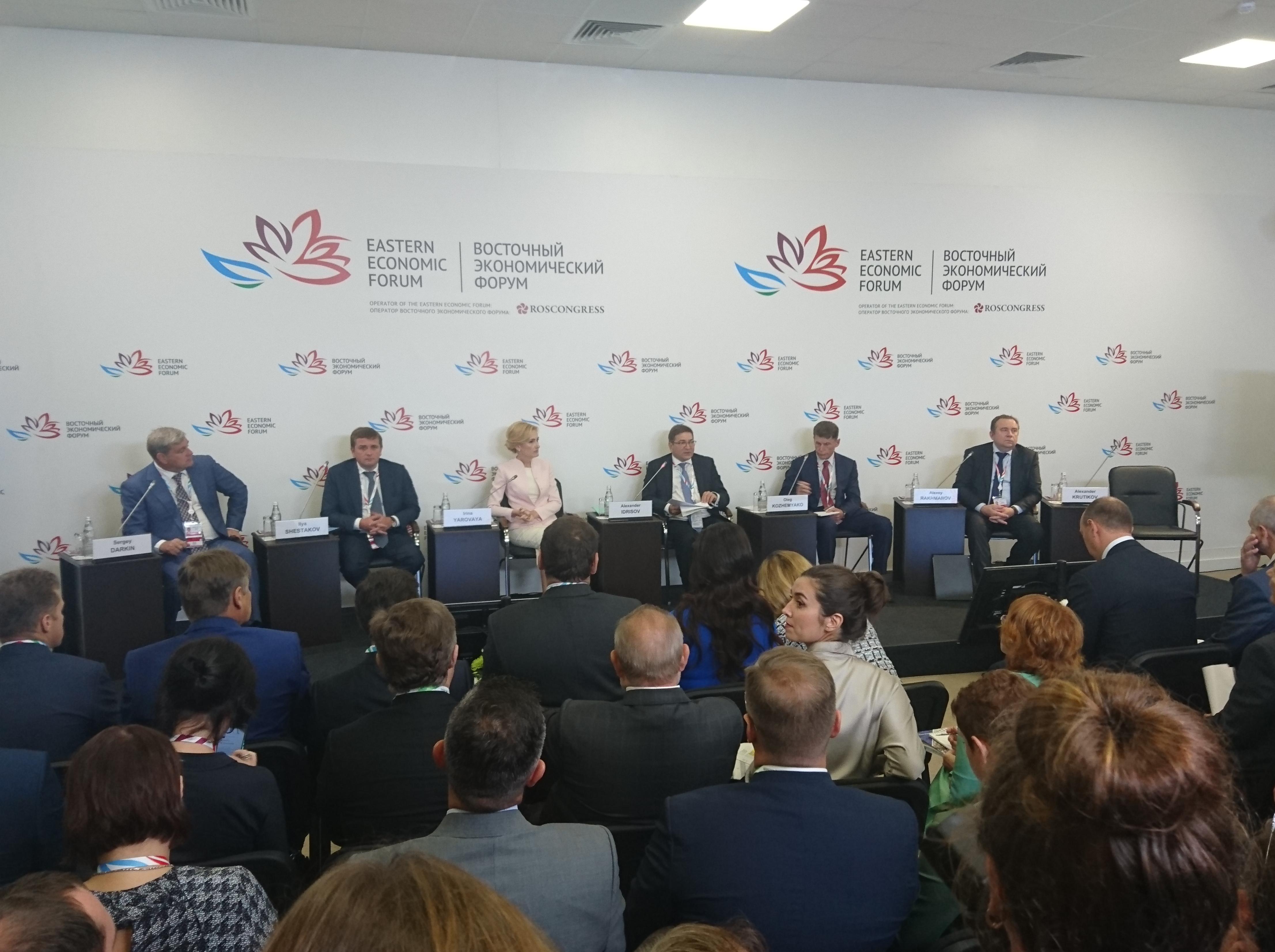 The far Eastern economic forum (Russia, Vladivostok)