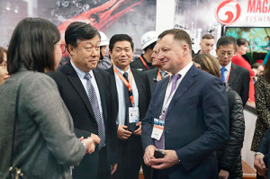 Российский объединенный стенд успешно начал работу на China Fisheries & Seafood Expo в Циндао