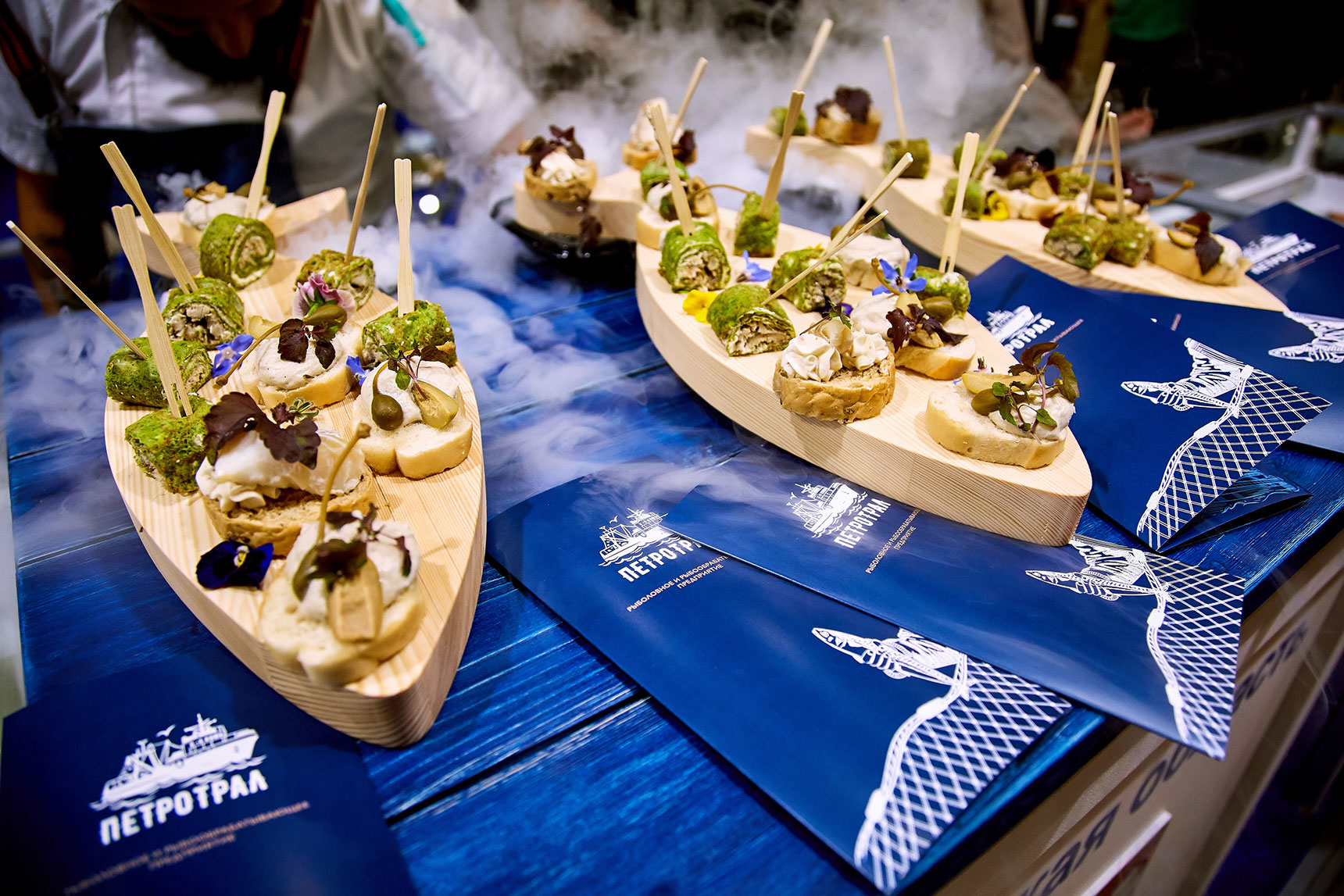 Tasty exhibition: guests of SEAFOOD EXPO RUSSIA 2019 were offered more than 50 different seafood and fish dishes