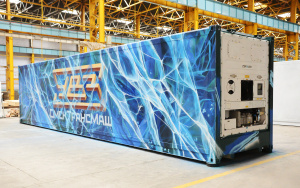 Инновационный контейнер производства АО «Омсктрансмаш» на выставке Seafood Expo Russia 2021